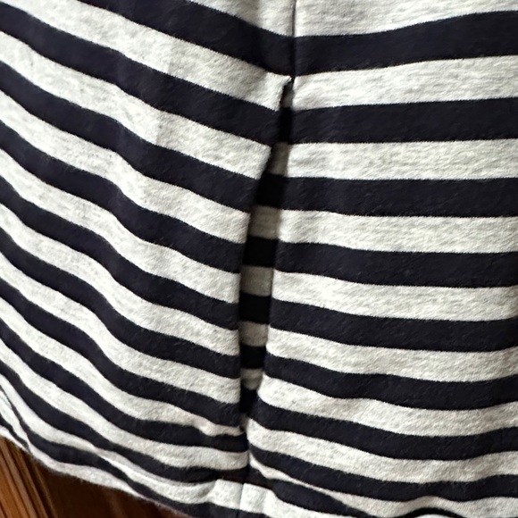 Lands' End Striped Open Cardigan Sweater XS - Picture 4 of 5